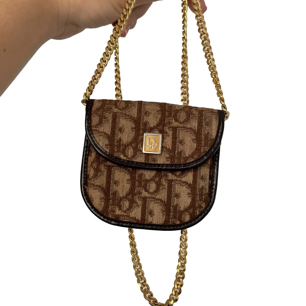 DIOR MONOGRAM TROTTER POUCH/CROSSBODY